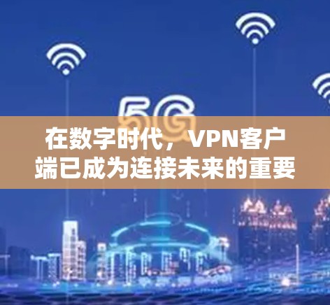 在数字时代，VPN客户端已成为连接未来的重要工具。它通过加密技术、可靠连接和安全防护，为用户提供了一个安全、高效、便捷的网络通信通道