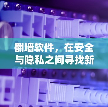 翻墙软件，在安全与隐私之间寻找新的解决方案