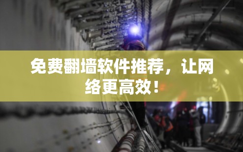 免费翻墙软件推荐，让网络更高效！