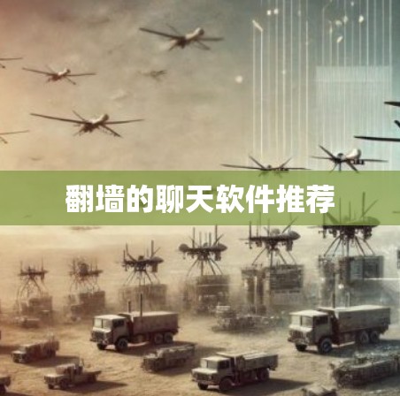 翻墙的聊天软件推荐