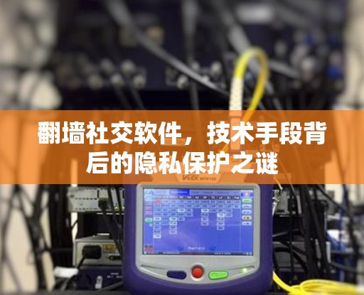 翻墙社交软件，技术手段背后的隐私保护之谜