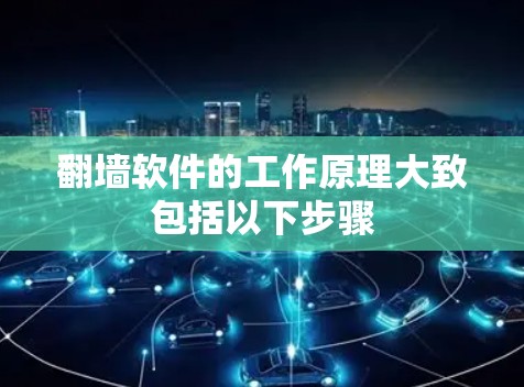 翻墙软件的工作原理大致包括以下步骤