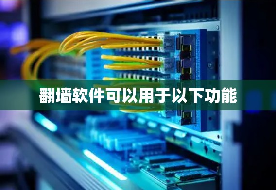 翻墙软件可以用于以下功能