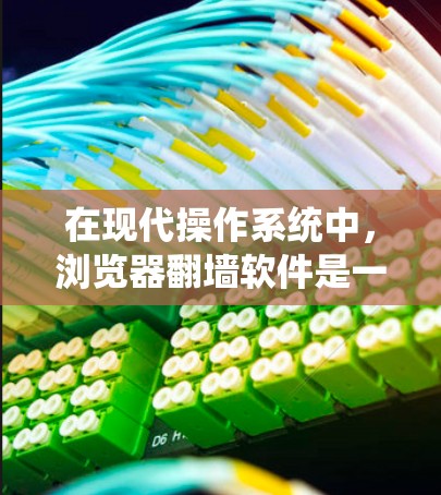 在现代操作系统中，浏览器翻墙软件是一个重要的工具，用于绕过浏览器的限制，访问特定网站。以下是一些常见的浏览器翻墙软件及其特点，供您参考