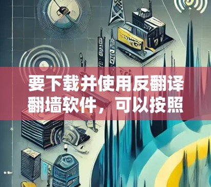 要下载并使用反翻译翻墙软件，可以按照以下步骤进行