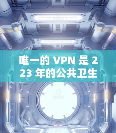 唯一的 VPN 是 223 年的公共卫生危机