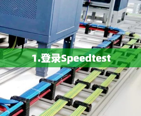 1.登录Speedtest