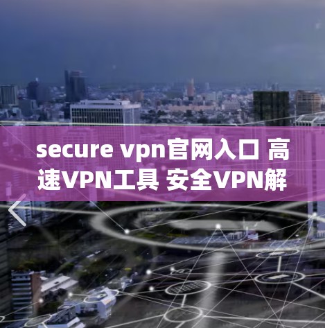 secure vpn官网入口 高速VPN工具 安全VPN解决方案