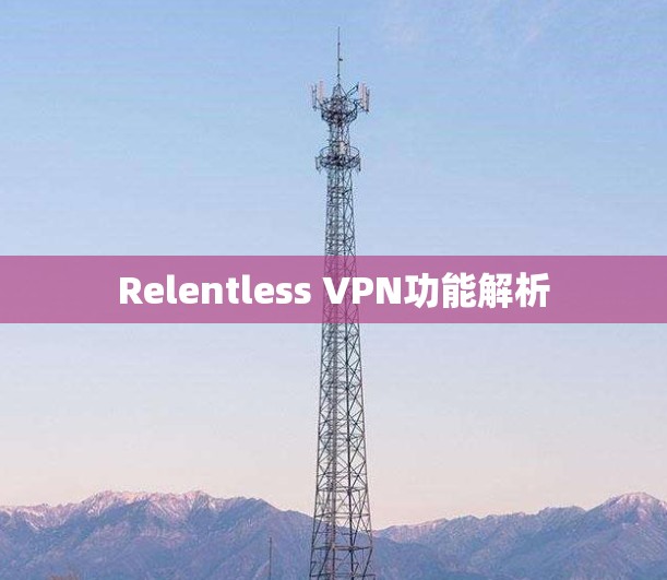 Relentless VPN功能解析