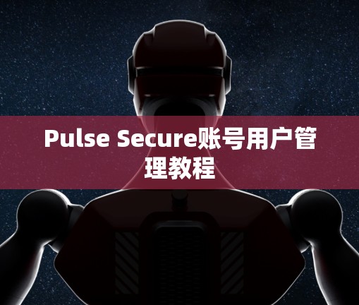 Pulse Secure账号用户管理教程