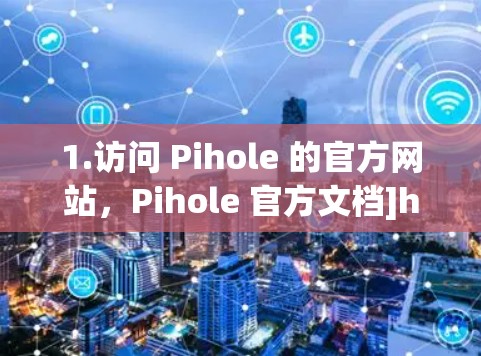 1.访问 Pihole 的官方网站，Pihole 官方文档]https:pihole.org/是一个详细的文档，包含如何安装、使用和配置 Pihole