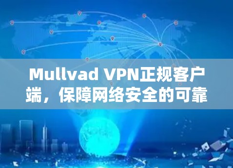 Mullvad VPN正规客户端，保障网络安全的可靠解决方案