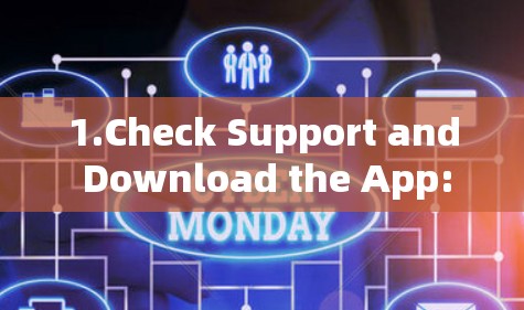 1.Check Support and Download the App: