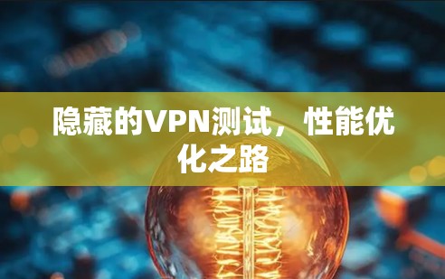 隐藏的VPN测试，性能优化之路