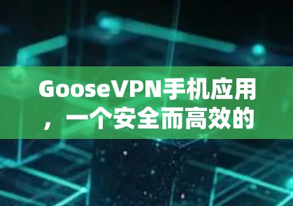 GooseVPN手机应用，一个安全而高效的通信工具